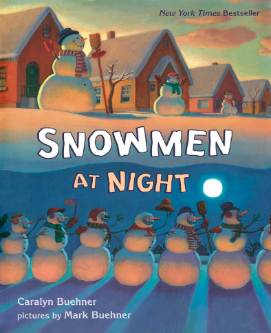 Childrens book Snowmen at Night