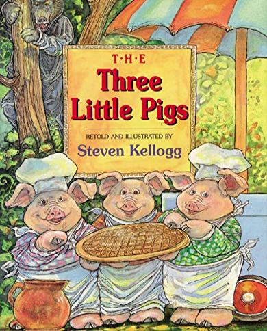Steven Kellogg's version of The Three Little Pigs