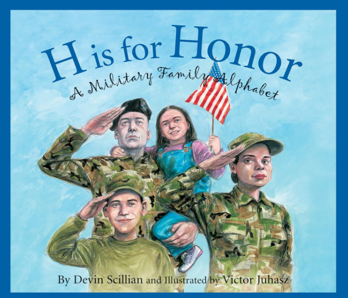 H is for Honor is a military alphabet book for children.