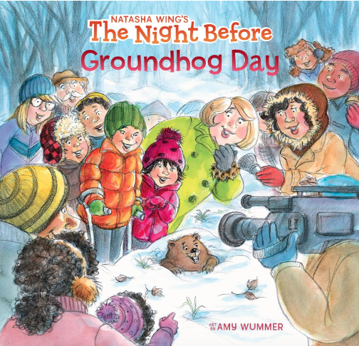 Childrens book The Night Before Groundhog Day