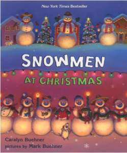 Picture of the Christmas book Snowmen at Christmas