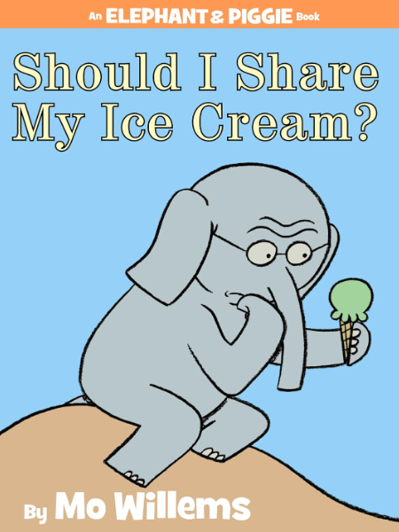 Should I Share My Ice Cream is a children's book by Mo Willems